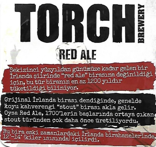 Torch Brewery Red Ale
