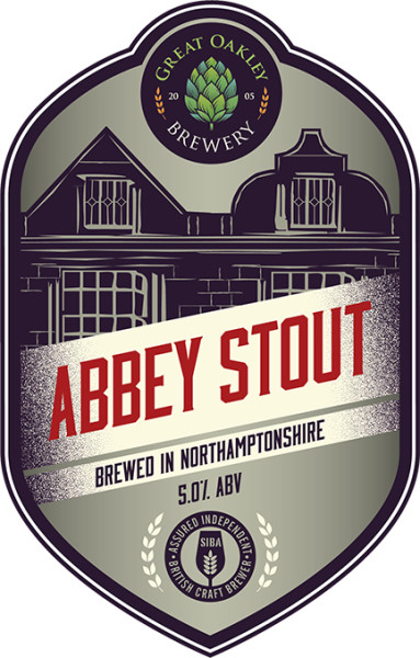Great Oakley Brewery Abbey Stout