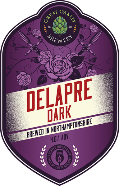 Great Oakley Brewery Delapre Dark