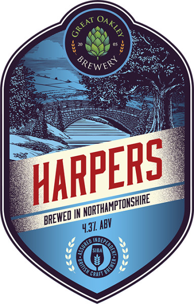 Great Oakley Brewery Harpers