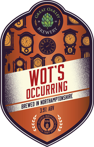 Great Oakley Brewery Wot's Occurring