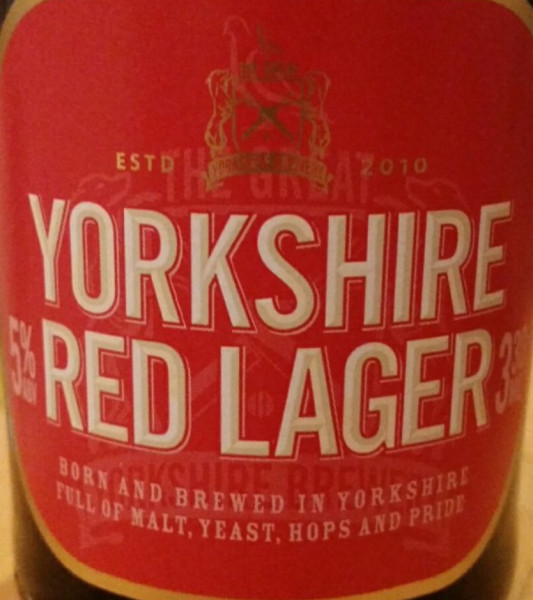 Great Yorkshire Brewery Yorkshire Red Lager