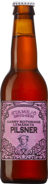 Stamsjö Bryggeri Harry Rothmans Utmärkta Pilsner
