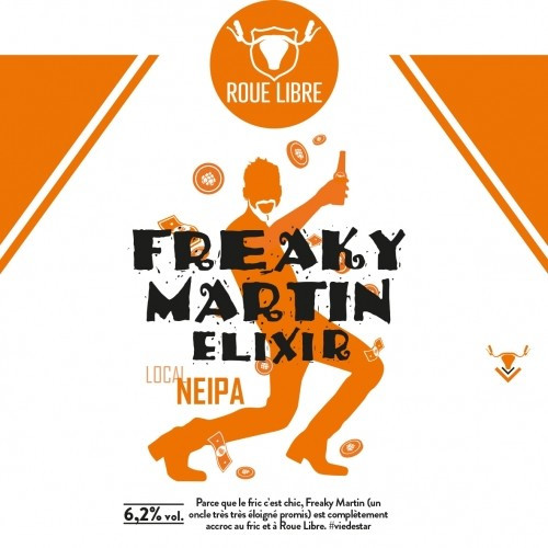 Brasserie Roue Libre Freaky Martin Elixir NEIPA