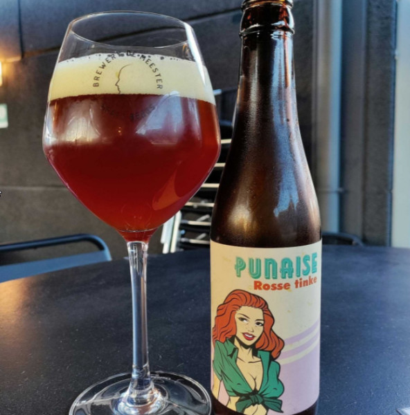 De Koekoeksbrouwer-ei Punaise Rosse Tinke