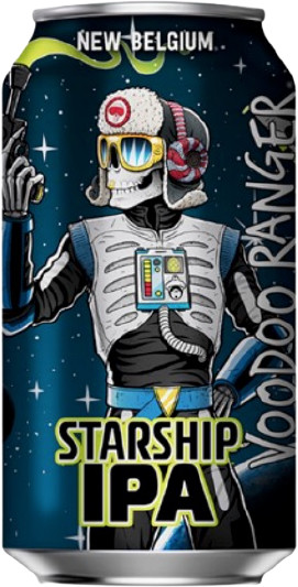 New Belgium Brewing Company Voodoo Ranger Starship IPA