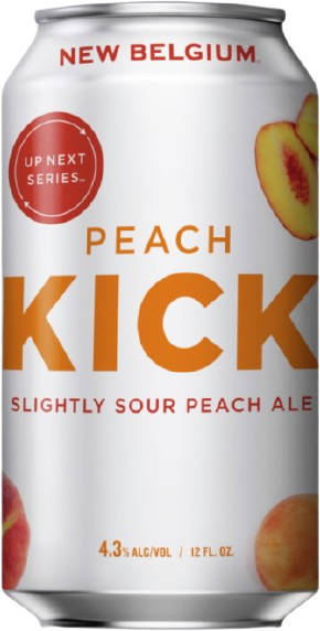 New Belgium Brewing Company Peach Kick