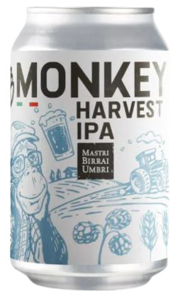 Mastri Birrai Umbri Monkey Harvest IPA
