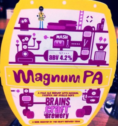 Brains Craft Brewery Magnum PA