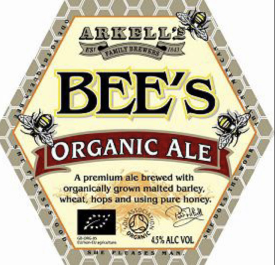 Arkell's Brewery Bee's Organic Ale