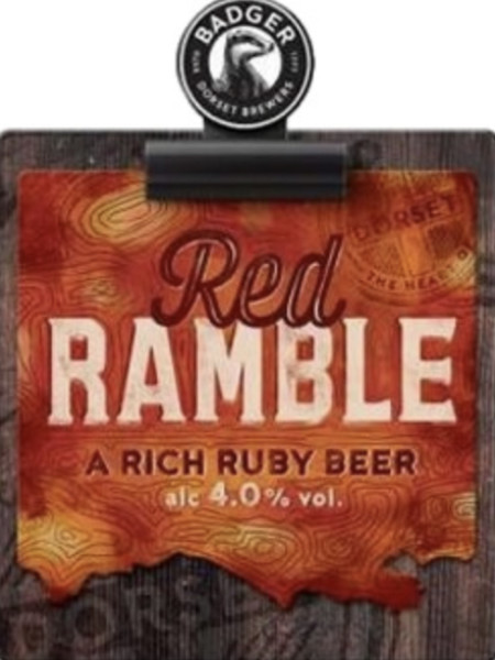 Badger Brewery (Hall & Woodhouse) Red Ramble
