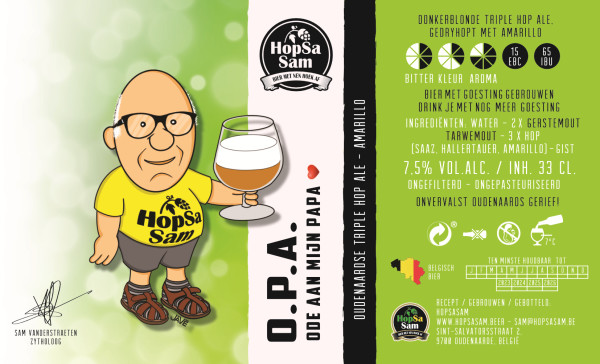 HopSaSam O.P.A. (Oudenaardse Pale Ale)