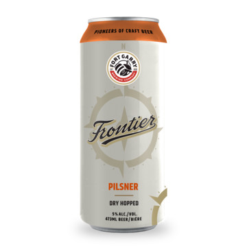 Fort Garry Brewing Frontier Pilsner (2014 and later)