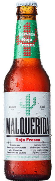 Grupo Damm Malquerida Roja Fresca