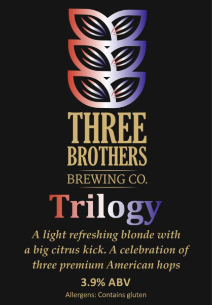 Three Brothers Brewing Co. Trilogy