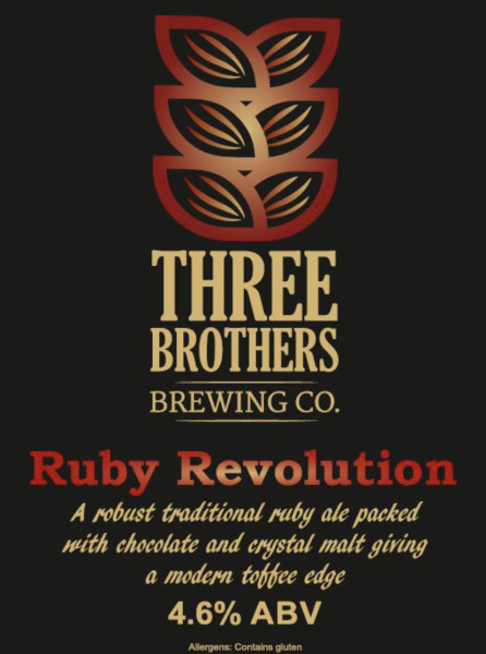 Three Brothers Brewing Co. Ruby Revolution