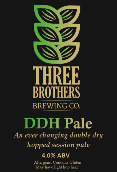 Three Brothers Brewing Co. DDH Pale Rev 1 - Columbus, Simcoe