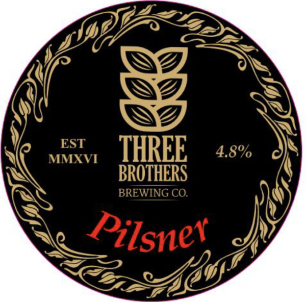 Three Brothers Brewing Co. Pilsner