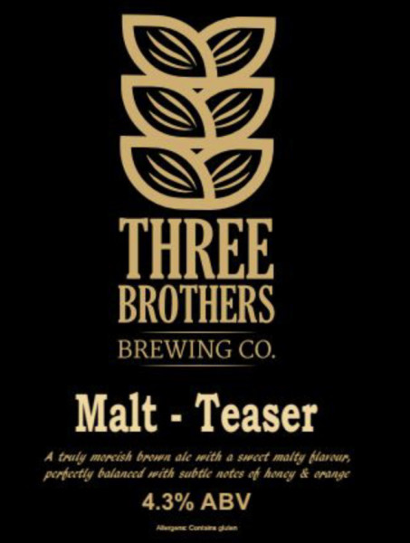 Three Brothers Brewing Co. Malt-Teaser