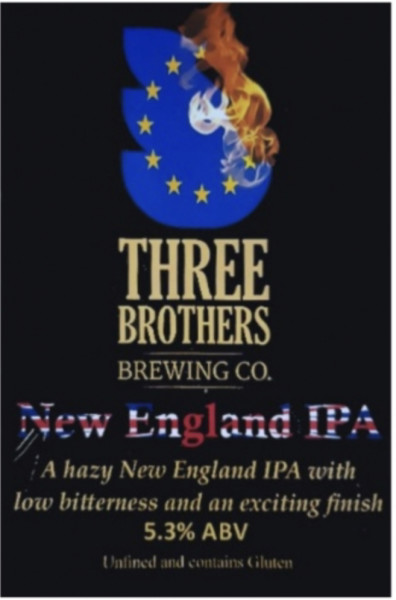 Three Brothers Brewing Co. New England IPA