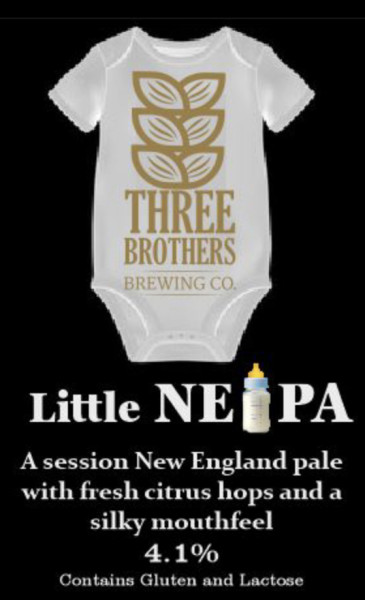 Three Brothers Brewing Co. Little NEIPA