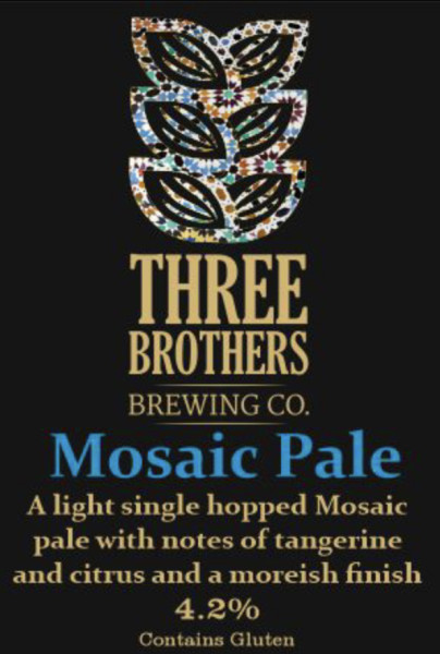 Three Brothers Brewing Co. Mosaic