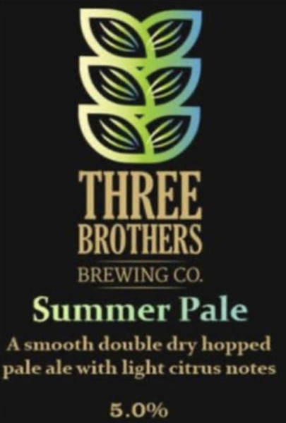 Three Brothers Brewing Co. Summer Pale