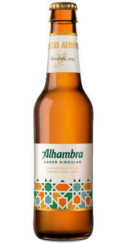 Cervezas Alhambra Lager Singular