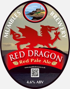 Mumbles Brewery Red Dragon