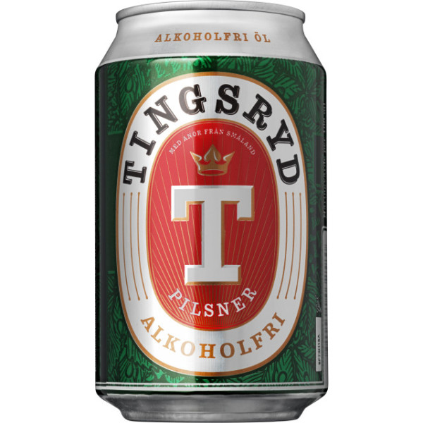 Hellefors Bryggeri Tingsryd Pilsner Alkoholfri