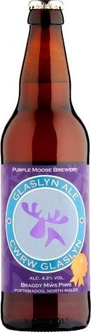 Bragdy Mŵs Piws (Purple Moose Brewery) Cwrw Glaslyn (Glaslyn Ale)