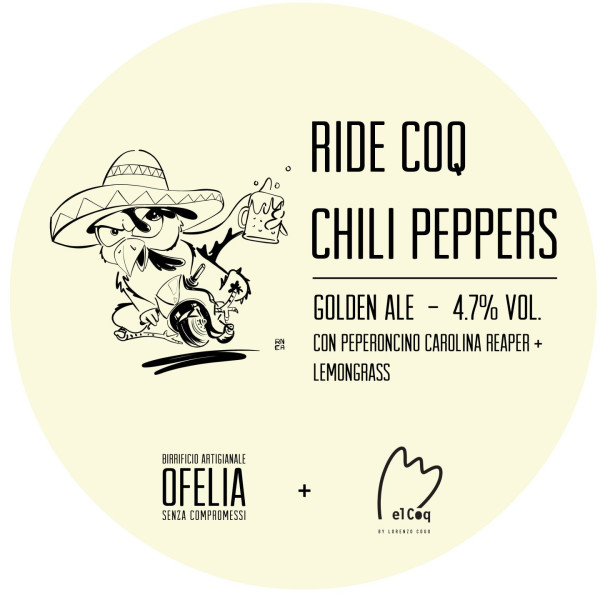 Birrificio Ofelia Ride Coq Chili Peppers