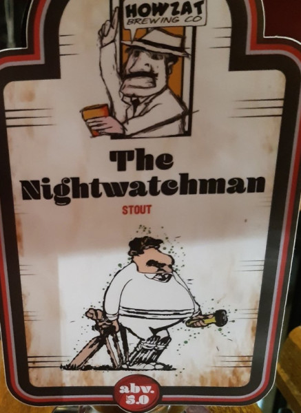 Howzat Brewery The Night Watchman