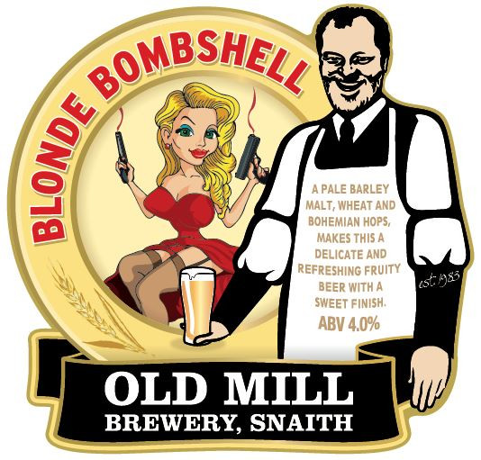 Old Mill Brewery Blonde Bombshell