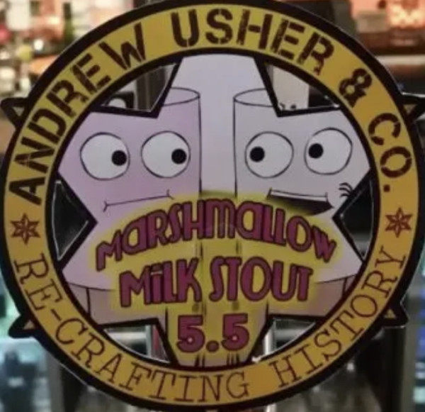 Andrew Usher & Co. Marshmallow Milk Stout