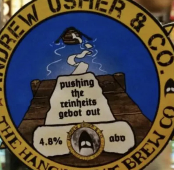 Andrew Usher & Co. Pushing the Reinheitsgebot Out