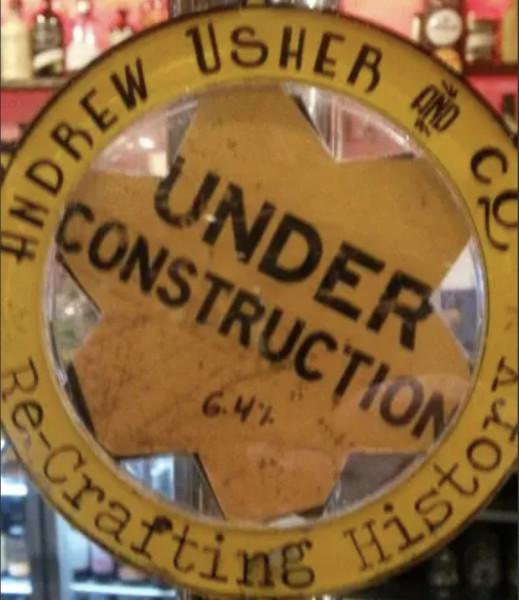 Andrew Usher & Co. Under Construction