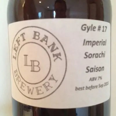 Left Bank Brewery Imperial Sorachi Saison