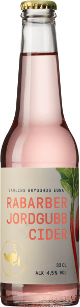Sahlins Brygghus Rabarber Jordgubb Cider