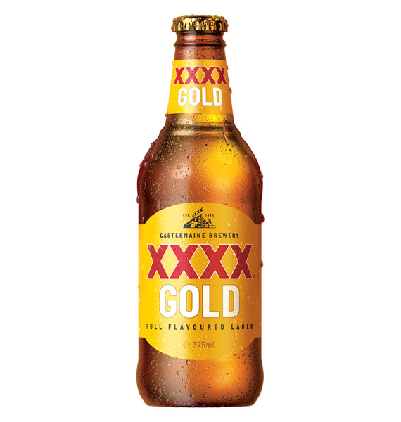 Castlemaine Perkins Brewery XXXX Gold Lager