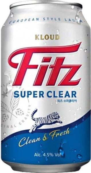 Lotte Chilsung Beverage Kloud Fitz Super Clear