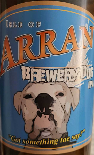 Isle of Arran Brewery Brewery Dug IPA