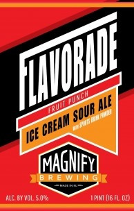 Magnify Brewing Company Flavorade Fruit Punch