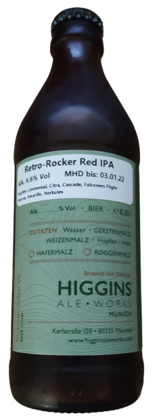Higgins Ale Works Retro-Rocker Red IPA
