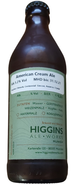 Higgins Ale Works American Cream Ale