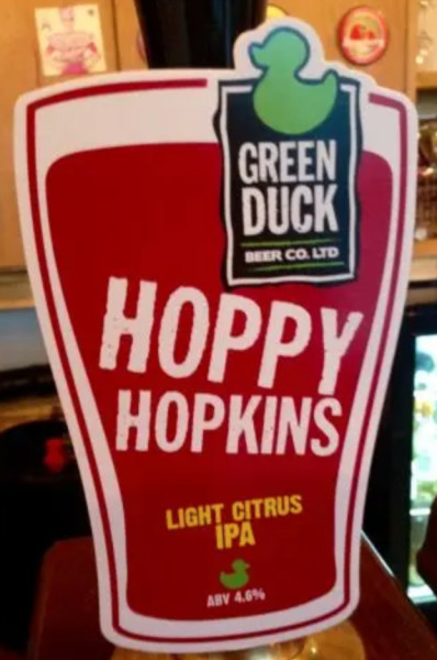 Green Duck Beer Co. Hoppy Hopkins