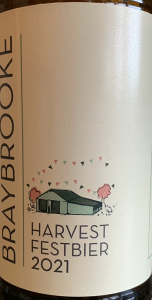 Braybrooke Beer Co Harvest Festbier 2021