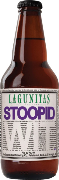 Lagunitas Brewing Company Stoopid Wit
