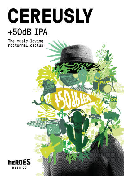 Heroes Beer Co Cereusly +50dB IPA