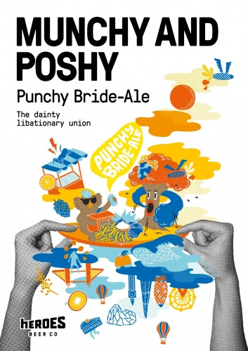 Heroes Beer Co Munchy and Poshy